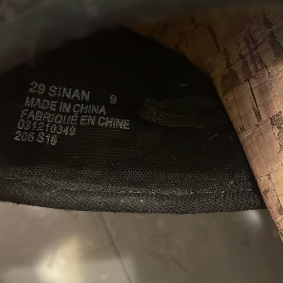 Crochet cork wedges - Picture 5 of 5